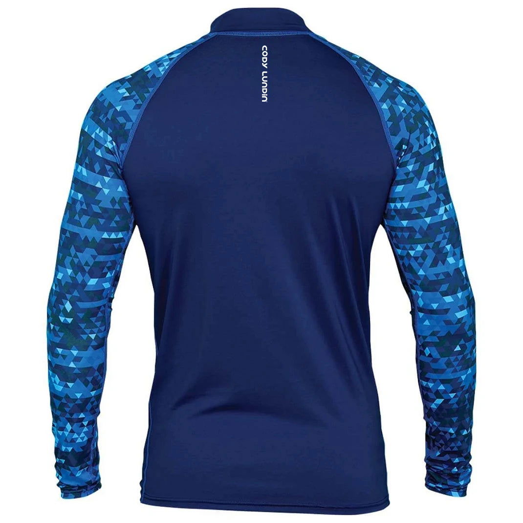 Cody lundin Men's Long Sleeve Shirt UPF 50+ UV Protection Sunscreen Sweatshirt for Hiking Running Workout Swim Surf Rash Gaurd - Slobuy