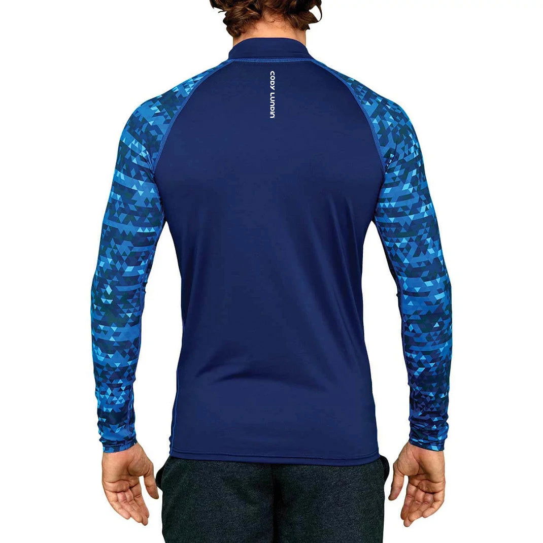 Cody lundin Men's Long Sleeve Shirt UPF 50+ UV Protection Sunscreen Sweatshirt for Hiking Running Workout Swim Surf Rash Gaurd - Slobuy