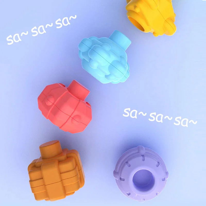 Colorful Shape Blocks Sorting Game Baby Montessori Learning Educational Toys For Children Bebe Birth Inny Baby Et Éducation Gift - Slobuy