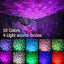 Colorful Starry Projector Galaxy Night Light Child Bluetooth USB Music Player Star NightLight Romantic Projector Night Lamp Gift - Slobuy
