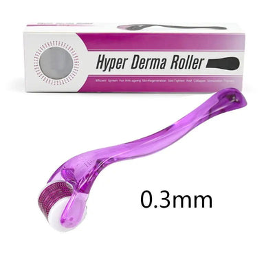 Colorful Transparent Healthy Care 540 Derma Roller Beauty Needles Instrument for Face 0.2mm 0.25mm 0.3mm Titanium Skin Care Tool - Slobuy