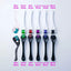 Colorful Transparent Healthy Care 540 Derma Roller Beauty Needles Instrument for Face 0.2mm 0.25mm 0.3mm Titanium Skin Care Tool - Slobuy