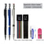 Mechanical Pencil Set 2.0mm with 2B Black/Colors Lead Refill for Writing Sketching Art Drawing Painting School Automatic Pencils - Slobuy
