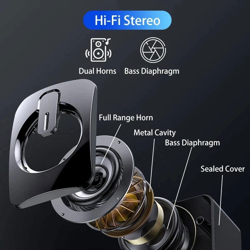 Computer Speaker For PC Laptop Desktop Caixa De Som Bluetooth Portable Sound Box Music Wireless Wire USB Mini Column Acoustics - Slobuy