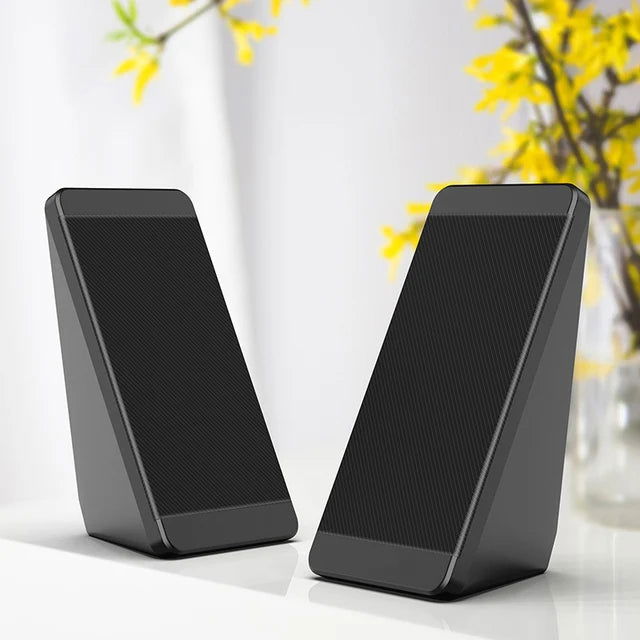 Computer Speaker PC Sound Box Music For Laptop Caixa De Som Portable USB Stereo Audio System Bocina Baffle Acoustics Baffe Loud - Slobuy