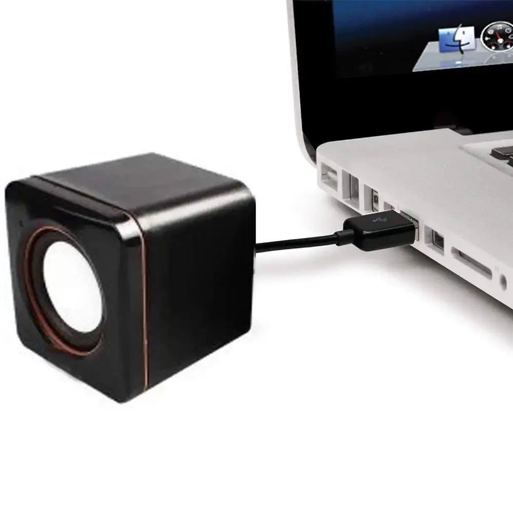 Computer Speakers Portable USB Powered Desktop Mini Speaker Bass Sound Music Player System Wired Small Speaker - Slobuy