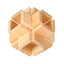 Confucius Lu Ban Lock Hexagonal Wooden Tangram Puzzle Board Puzzle Toys Children Adult IQ Relaxation Stress Relief Game Puzzle - Slobuy