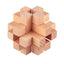 Confucius Lu Ban Lock Hexagonal Wooden Tangram Puzzle Board Puzzle Toys Children Adult IQ Relaxation Stress Relief Game Puzzle - Slobuy