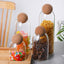Cork Stopper Glass Sealed Jar Coffee Beans Dried Fruit Storage Box Kitchen Food Multigrain Storage Jar Creative Cork Tea Jar - Slobuy