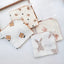 Cotton Baby Face Towel Newborn Baby Items 4 Layer Muslin Baby Bibs Handkerchief Soft Saliva Towel Triangle Feeding Burp Cloths - Slobuy