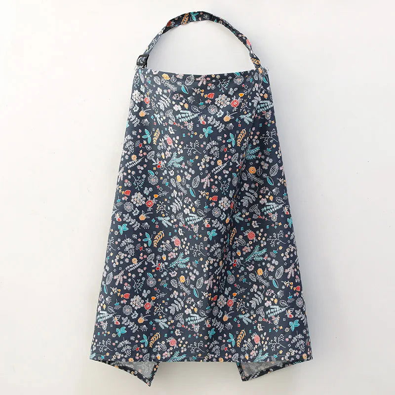 Cotton Mother Cape Blanket Nursing Apron Carseat Stoller Cover Lactation Maternity Clothes For Baby Breastfeeding Accessories - Slobuy