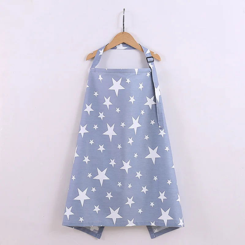 Cotton Mother Cape Blanket Nursing Apron Carseat Stoller Cover Lactation Maternity Clothes For Baby Breastfeeding Accessories - Slobuy