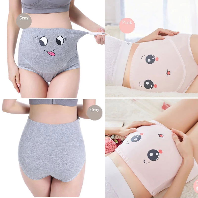 Cotton Panties For Pregnant Maternity Underwear Panty Clothes for Pregnant Women Pregnancy Brief High Waist Maternity Intimates - Slobuy