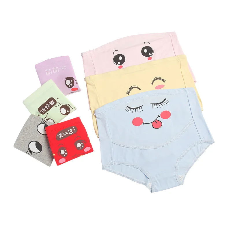 Cotton Panties For Pregnant Maternity Underwear Panty Clothes for Pregnant Women Pregnancy Brief High Waist Maternity Intimates - Slobuy