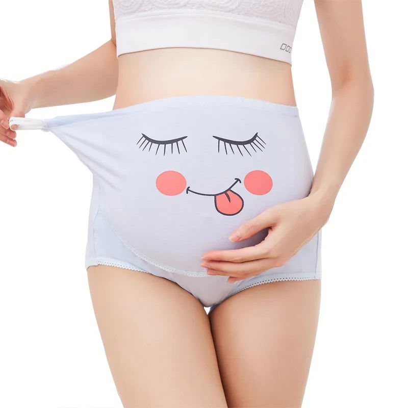 Cotton Panties For Pregnant Maternity Underwear Panty Clothes for Pregnant Women Pregnancy Brief High Waist Maternity Intimates - Slobuy