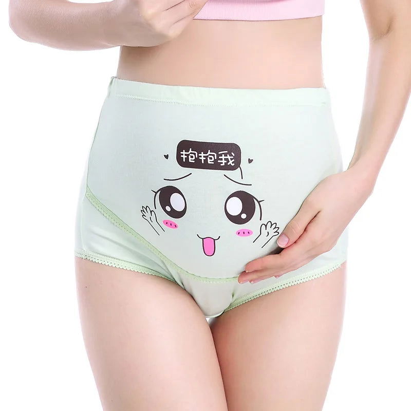 Cotton Panties For Pregnant Maternity Underwear Panty Clothes for Pregnant Women Pregnancy Brief High Waist Maternity Intimates - Slobuy