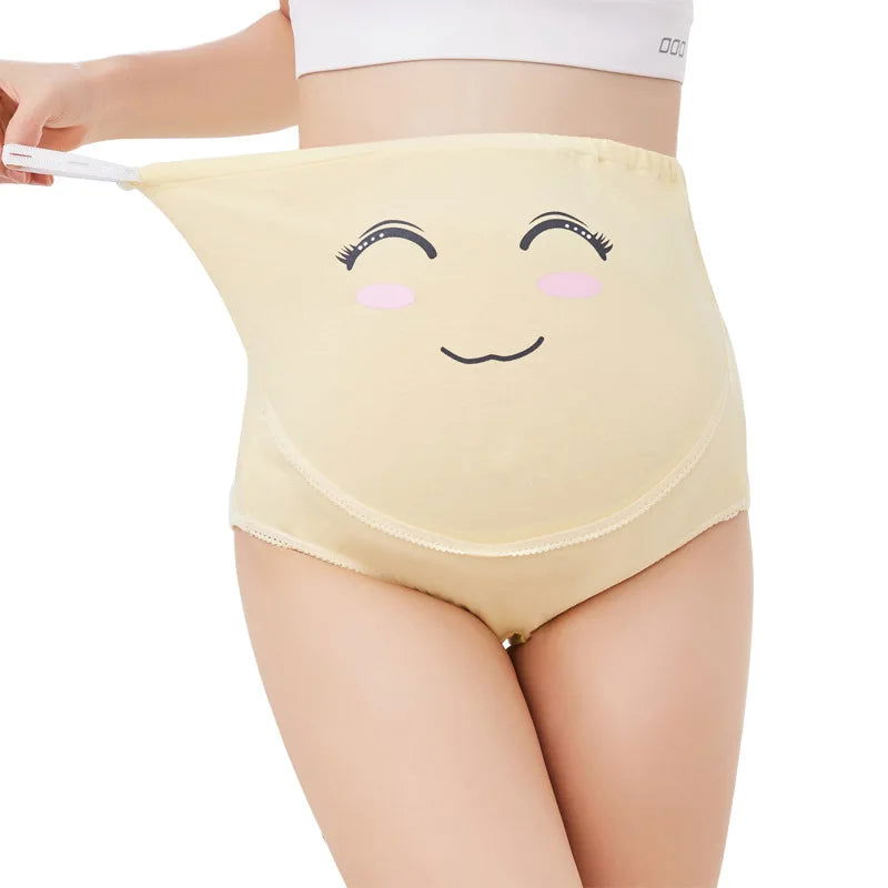 Cotton Panties For Pregnant Maternity Underwear Panty Clothes for Pregnant Women Pregnancy Brief High Waist Maternity Intimates - Slobuy