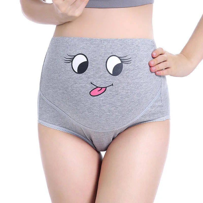 Cotton Panties For Pregnant Maternity Underwear Panty Clothes for Pregnant Women Pregnancy Brief High Waist Maternity Intimates - Slobuy