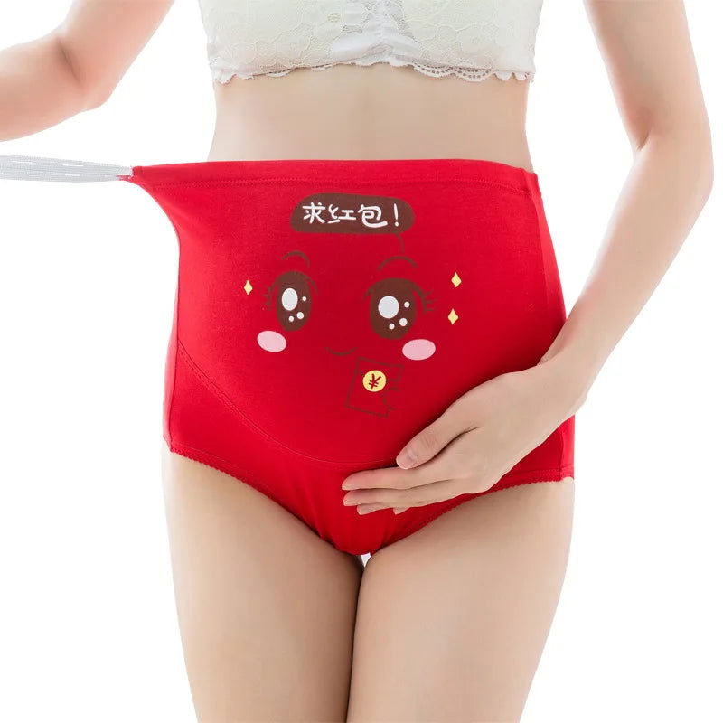 Cotton Panties For Pregnant Maternity Underwear Panty Clothes for Pregnant Women Pregnancy Brief High Waist Maternity Intimates - Slobuy