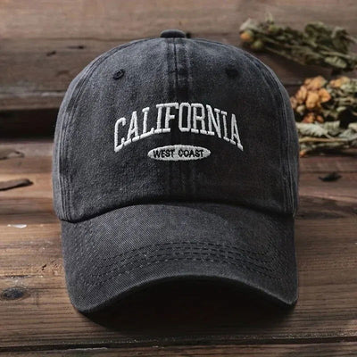 Cotton Retro Vintage Baseball Cap Men Women Denim Embroidered Letters Hat Cotton Soft Top Caps Casual Retro Unisex Hats - Slobuy