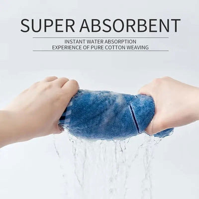 Cotton Towel Thickened Strong Absorbency No Hair off Bathroom Face Towel Soft and Comfortable - Slobuy