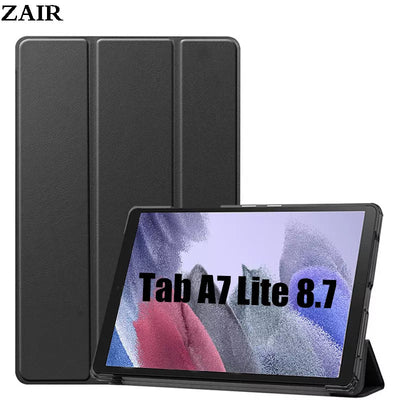 Cover For Samsung Galaxy Tab A7 Lite 8.7 SM-T220 SM-T225 Tablet Case Tri-fold Hard PC Back Cover Tab A7 Lite 2021 Case Funda - Slobuy