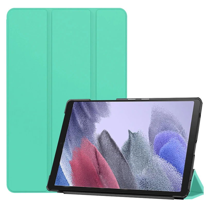 Cover For Samsung Galaxy Tab A7 Lite 8.7 SM-T220 SM-T225 Tablet Case Tri-fold Hard PC Back Cover Tab A7 Lite 2021 Case Funda - Slobuy
