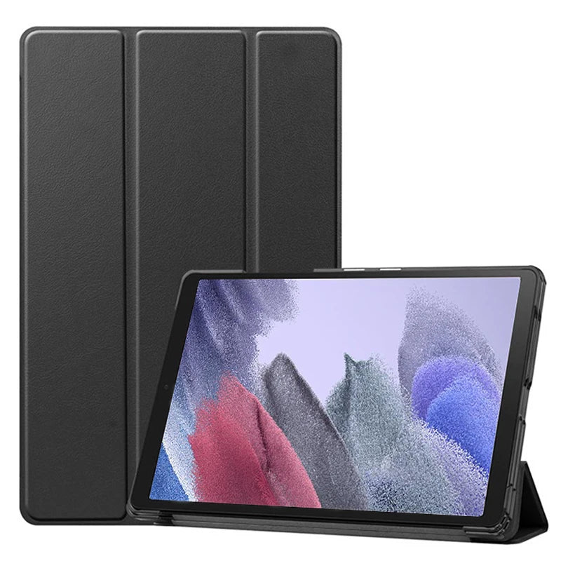 Cover For Samsung Galaxy Tab A7 Lite 8.7 SM-T220 SM-T225 Tablet Case Tri-fold Hard PC Back Cover Tab A7 Lite 2021 Case Funda - Slobuy