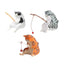 Creative Aquarium Decoration 8 Style Small Fishing Cat Aquarium Accessories Landscaping Ornament Fish Tank Accessories Diy - Slobuy