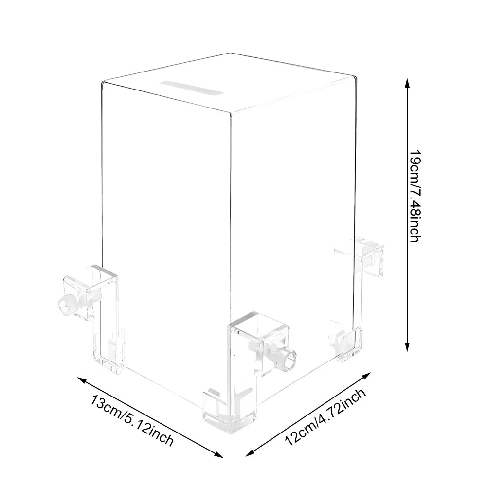 Creative Aquarium Negative Pressure Fish Tank Ecological Aquarium Landscape Decoration Small Fish Tank Fish Tank Bowl Isolation - Slobuy