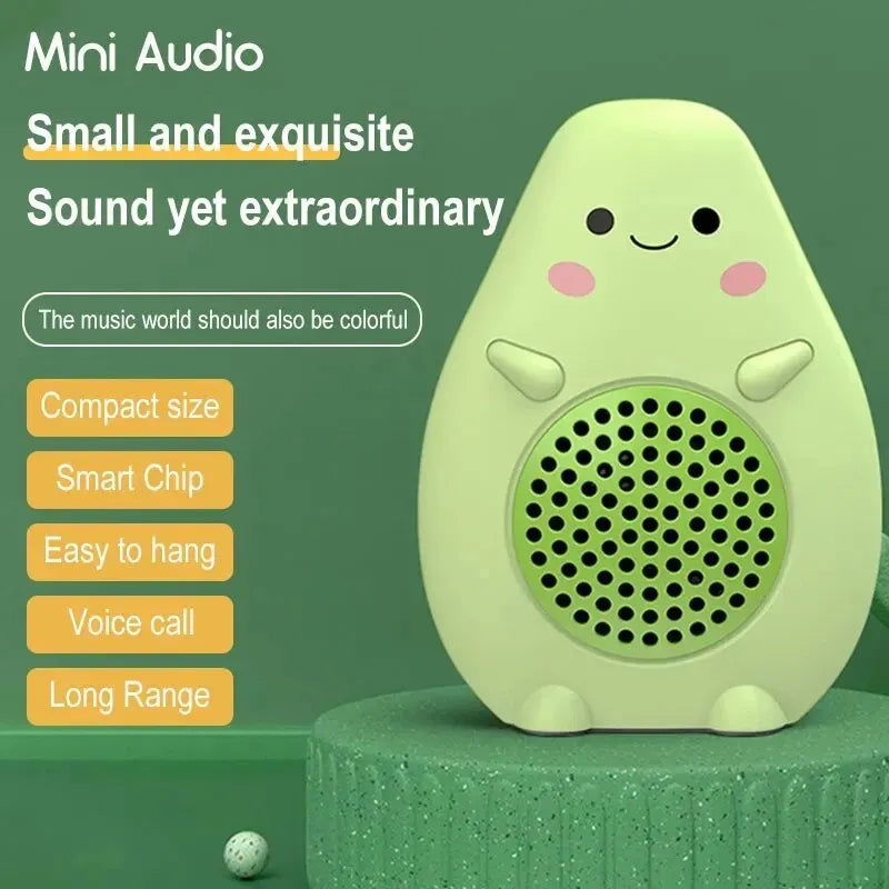 Creative Bluetooth Audio Avocado Mini Speaker Omputer Speaker Large Volume Subwoofer Card Plug in Card - Slobuy