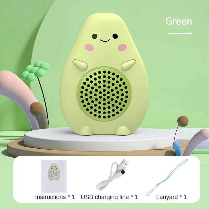 Creative Bluetooth Audio Avocado Mini Speaker Omputer Speaker Large Volume Subwoofer Card Plug in Card - Slobuy