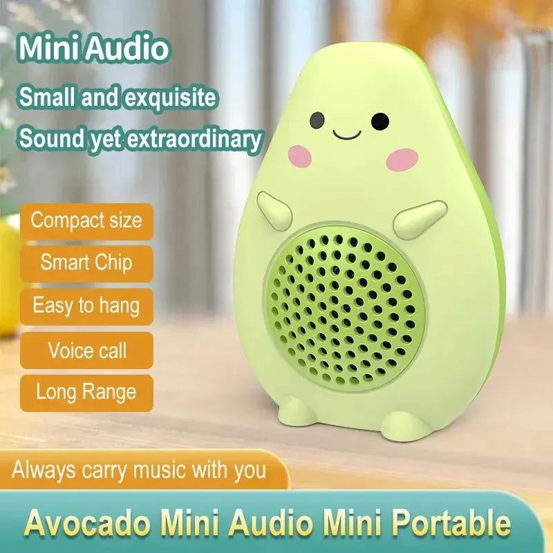 Creative Bluetooth Audio Avocado Mini Speaker Omputer Speaker Large Volume Subwoofer Card Plug in Card - Slobuy