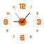 Creative Frameless DIY Wall Clock Wall Decal Home Silent Clock Living Room Office Wall Decoration - Slobuy