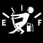 Creative Funny Car Pull Fuel Tank Pointer Reflective Vinyl Sticker Decal Car Styling Sticker Decal Auto Exterior Decoration - Slobuy