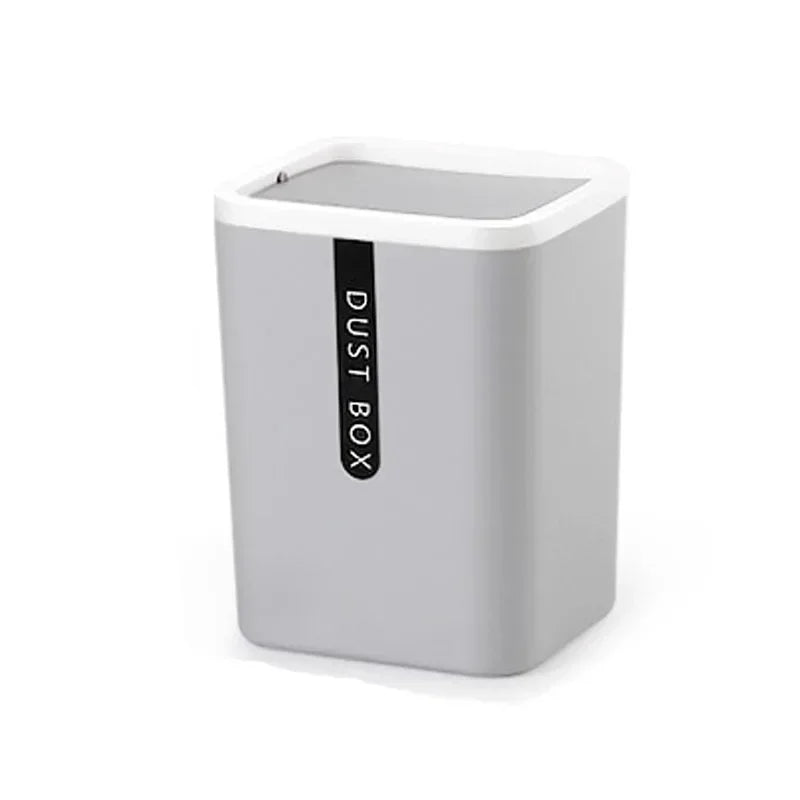 Creative Mini Small Waste Bin Desktop Garbage Basket Home Table Plastic Office Supplies Trash Can Dustbin Sundries Barrel Box - Slobuy