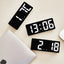 Creative Number Clock Color Nightlight Temperature Calendar Alarm Clock LED Large Number Electronic Clock Backlight Home Decor - Slobuy