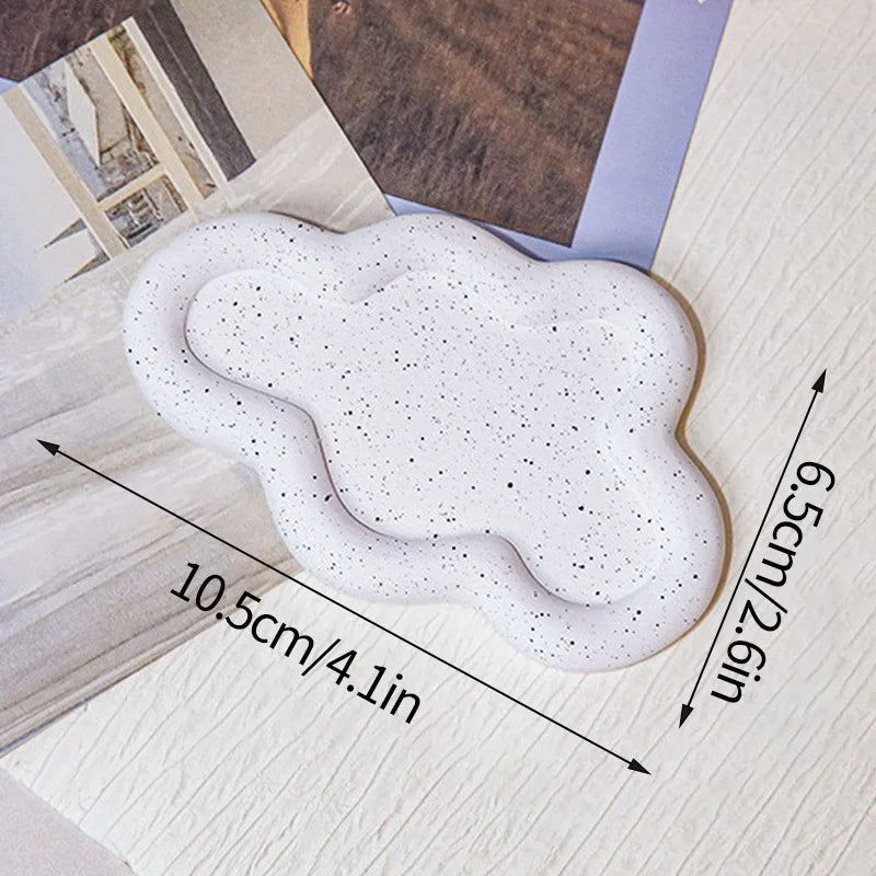 Creative Storage Jewelry Dish Tray Photographic Props Decorative Trays Trinket Plate Desktop Ring Bowl Home Decor Accessories - Slobuy