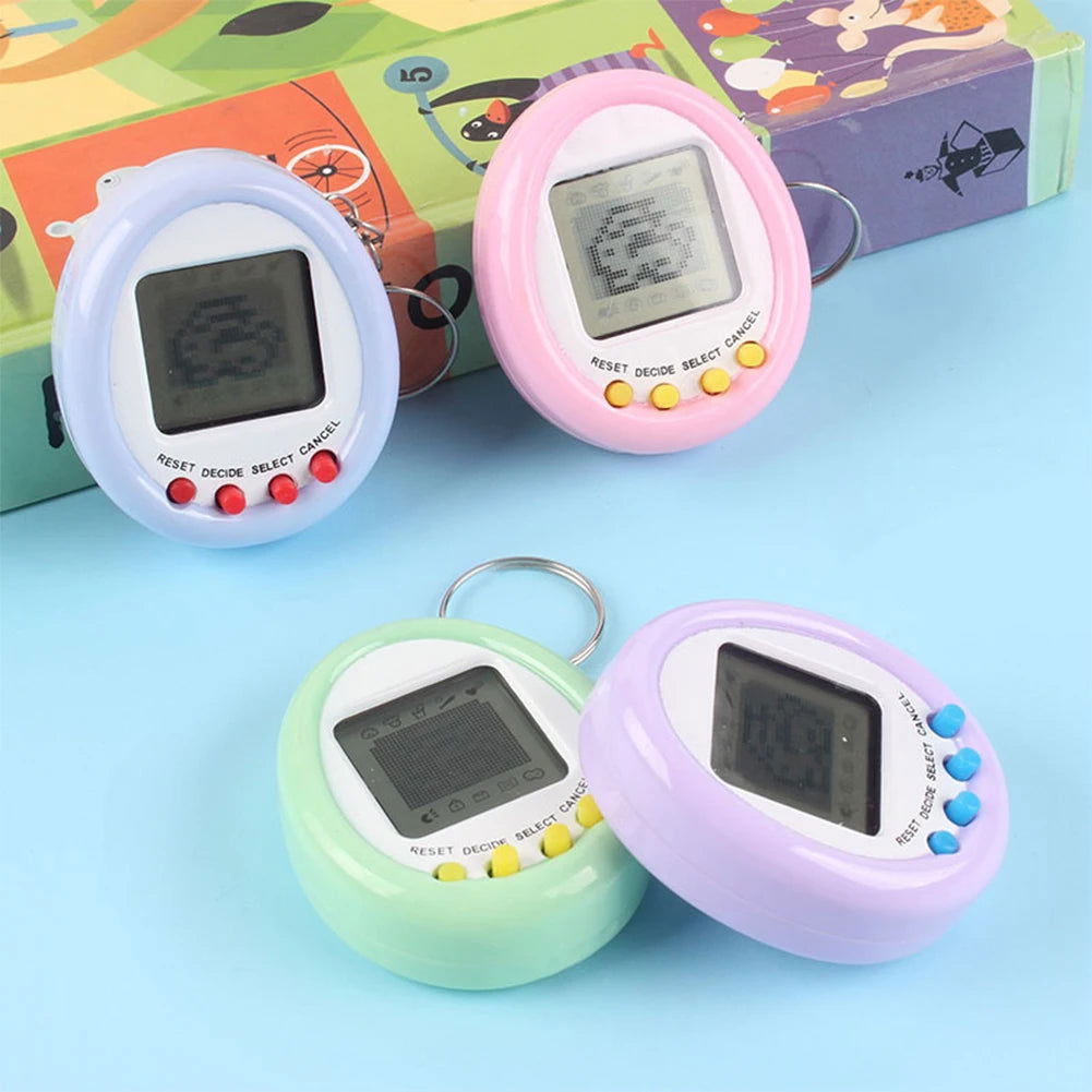 Creative Tamagotchi Electronic Pet Toy Keychain Game Machine Kids Gifts Educational Funny 90S Nostalgic Virtual Cyber Pet Toy - Slobuy