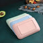 Creative Wheat Straw Rectangular Plate Melamine Healthy Tableware Kitchen Cooking Utensils Dessert Sushi Pasta Plate Dishes - Slobuy
