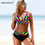 Cross Bikini Women 2023 Sexy Swimwear Push Up Swimsuit High Waist Bikini Set Brazilian Bathing Suit Beachwear Swimming Suit XXXL - Slobuy
