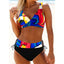 Cross Bikini Women 2023 Sexy Swimwear Push Up Swimsuit High Waist Bikini Set Brazilian Bathing Suit Beachwear Swimming Suit XXXL - Slobuy