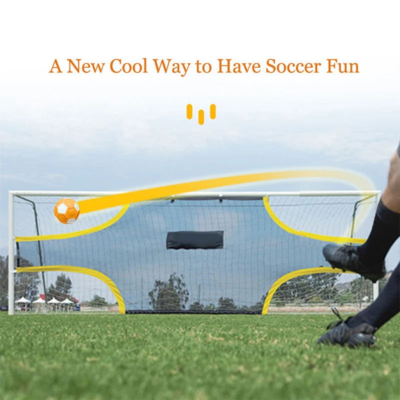 Curve Swerve Soccer Ball Magic Football Toy Great Gift For Children Perfect For Outdoor Match Football Training Or Game - Slobuy