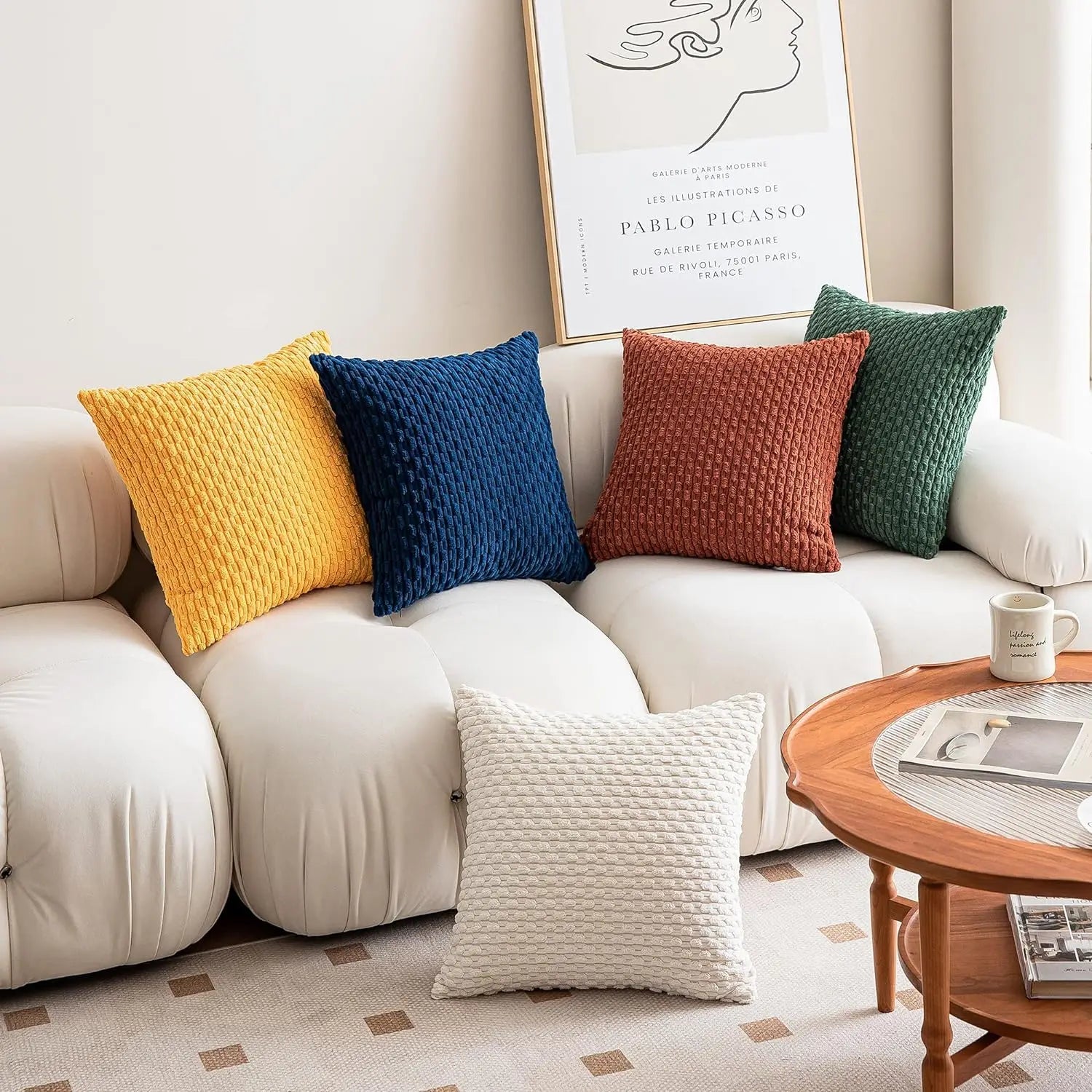 Cushion Cover 45x45cm High Quality Decorative Pillow Cover for Livingroom Decor Sofa Pillowcase Home Decor Pillow Cover For Sofa - Slobuy