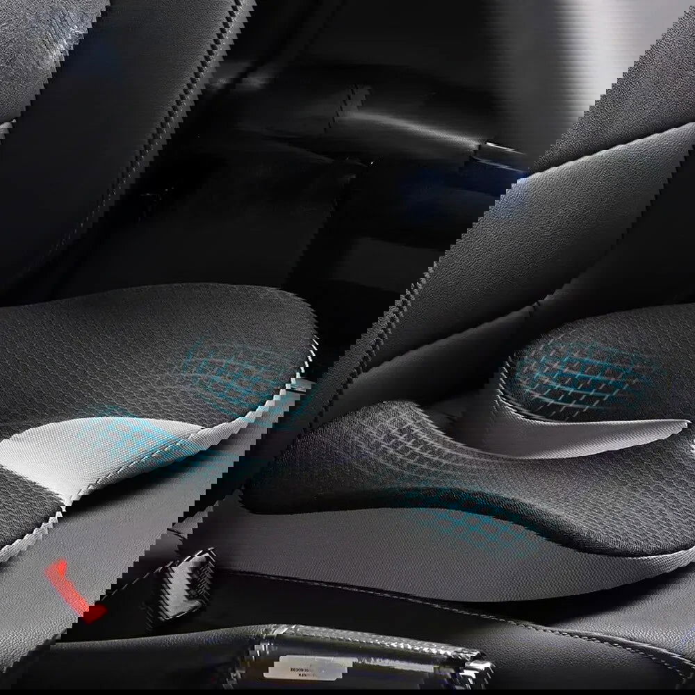 Cushion Non Slip Orthopedic Memory Foam Prostate Cushion for Tailbone Sciaticaback Pain Relief Comfort Chair Car Seat - Slobuy