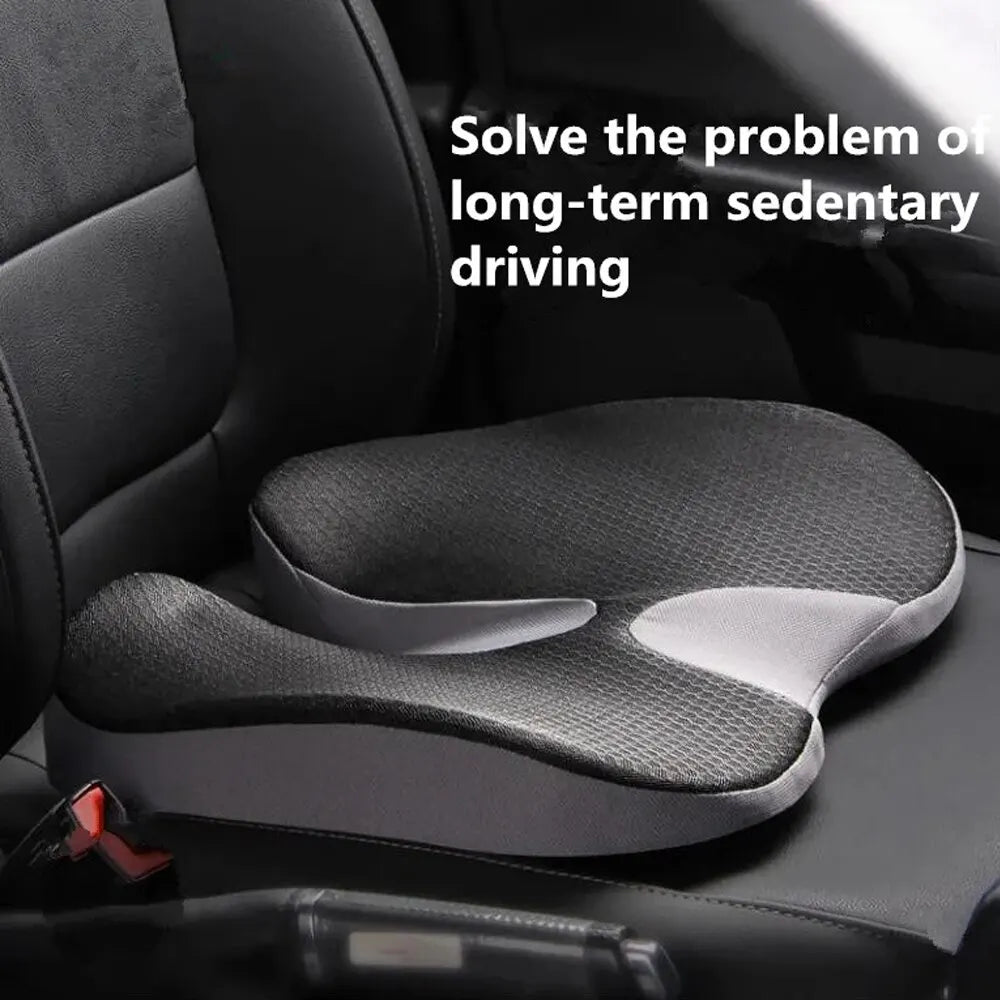 Cushion Non Slip Orthopedic Memory Foam Prostate Cushion for Tailbone Sciaticaback Pain Relief Comfort Chair Car Seat - Slobuy