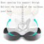 Cushion Non Slip Orthopedic Memory Foam Prostate Cushion for Tailbone Sciaticaback Pain Relief Comfort Chair Car Seat - Slobuy