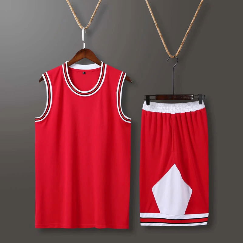 Custom Basketball Jersey Set for Men Kids Club College Team Professional Basketball Training Uniforms Suit Quick Dry Sportswear - Slobuy