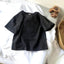Cute Bear Printed Tops Boys Girls Summer New Clothing TShirt Solid Color Tops Children ThinCasual Loose Crew Neck Pullover Shirt - Slobuy