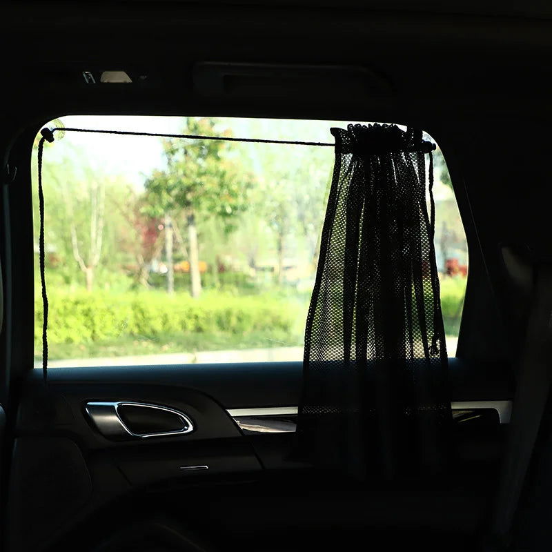 Cute Cartoon Car Curtain Sunshade Curtain Essential Summer Car Sunscreen Curtains Keep Your Car Interior Cool & Protected - Slobuy